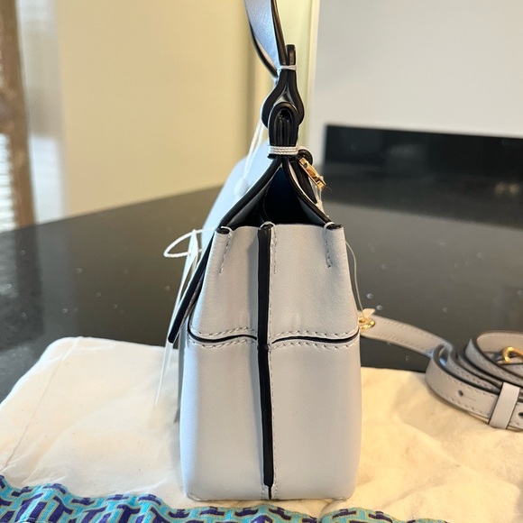 Tory Burch Block-T Mini Satchel - Picture 3 of 10